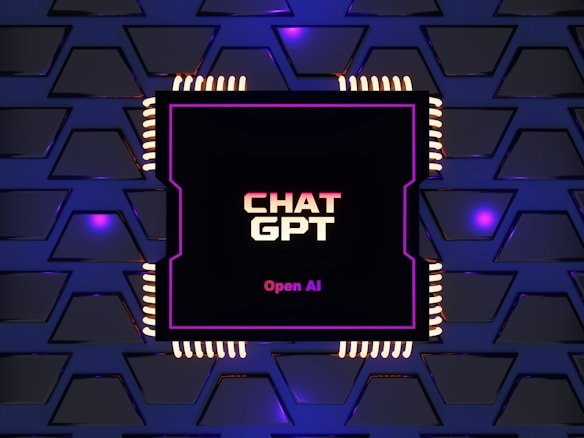 Success Stories 2 Digital circuit board with ChatGPT and OpenAI design representing parlot AI scalable growth solutions